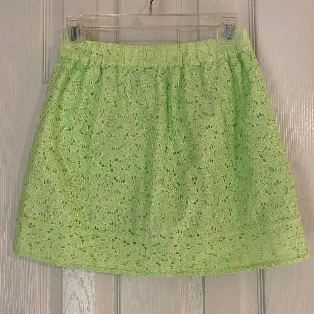 J. Crew lace skirt